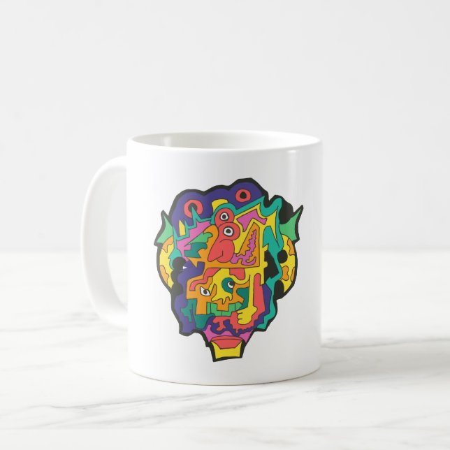 Paraplydamen Kaffemugg (Framsida vänster)