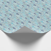 Paraplydesign som slår in papper