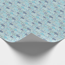 Paraplydesign som slår in papper presentpapper