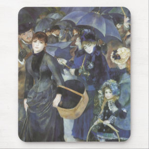 Paraplyer av Pierre Renoir, Vintage Impressionism Musmatta