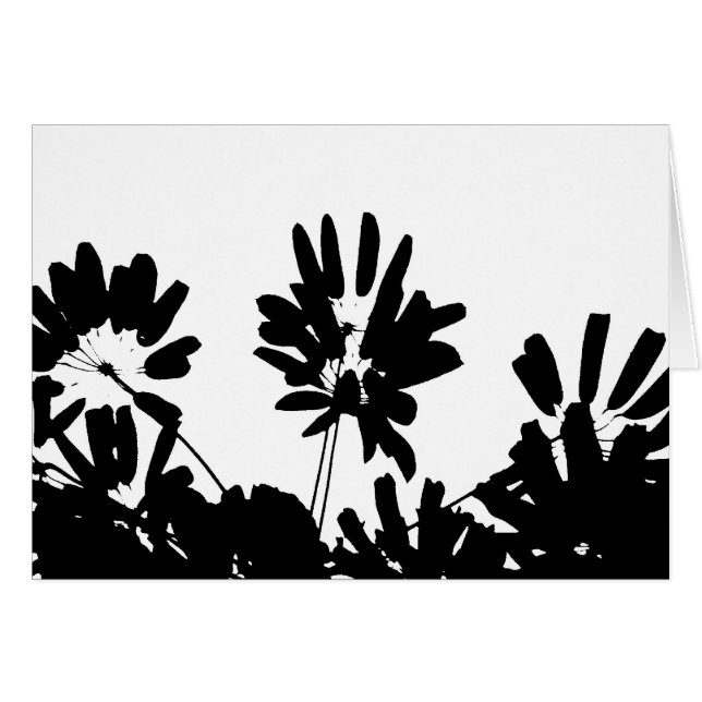 Paraplyer Hälsningskort (Framsidan Horizontal)