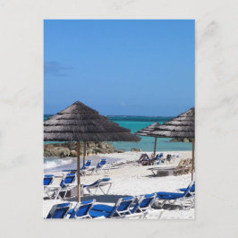 Paraplyer i Bahamas Vykort