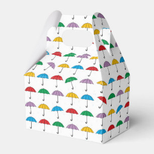 Paraplyer i rutan Rain-favoriter Presentaskar