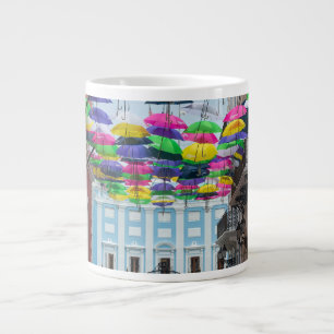 Paraplyer över San Juan Streets och Mansion Jumbo Mugg
