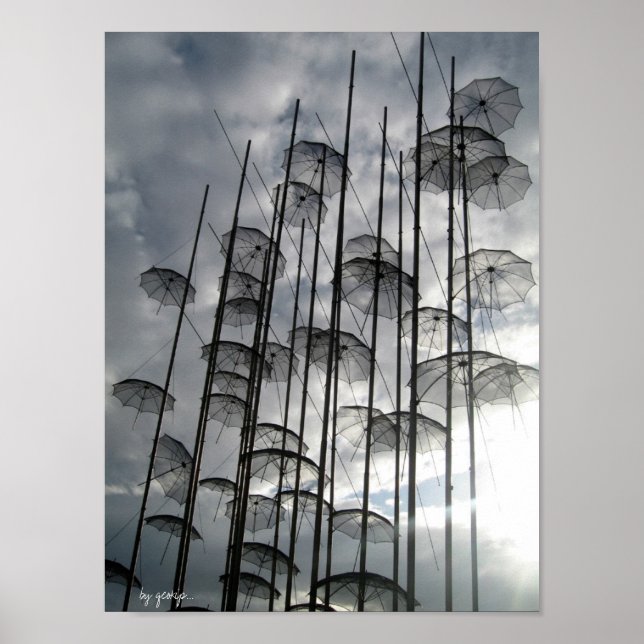 paraplyer poster (Framsidan)