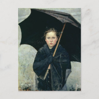 Paraplyet av Marie Bashkirtseff C0220-vykort Vykort