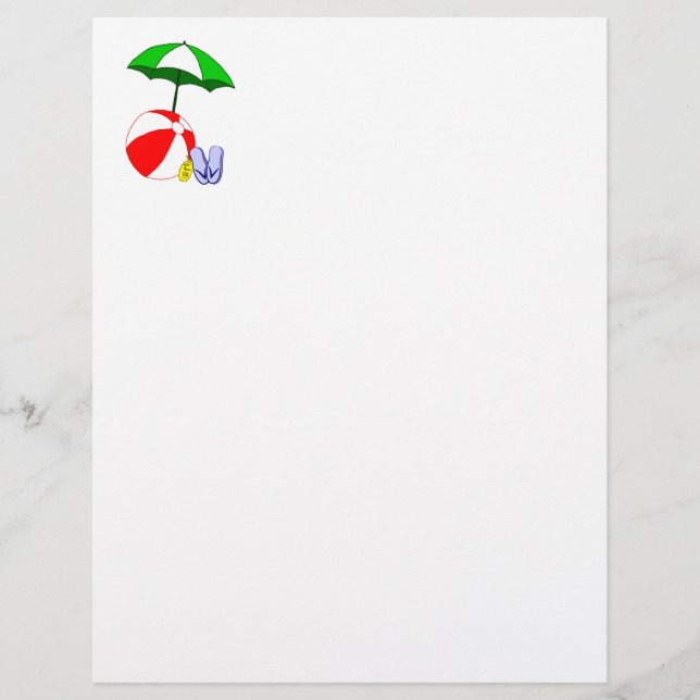 Paraplymall för Beach Boll Bassäng (Framsida)