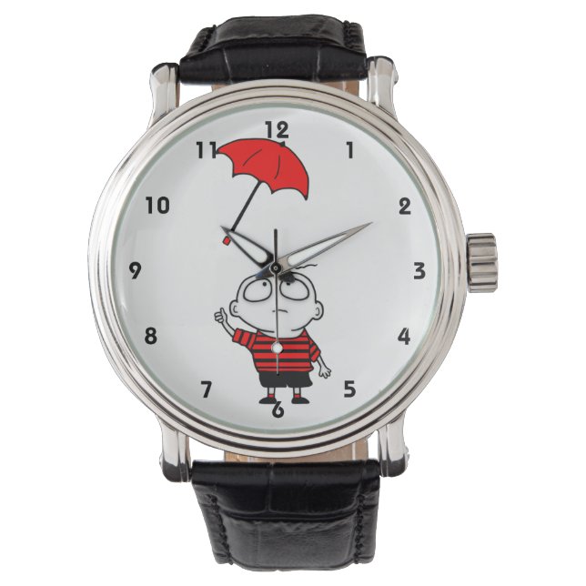 Paraplypojke Armbandsur (Framsida)