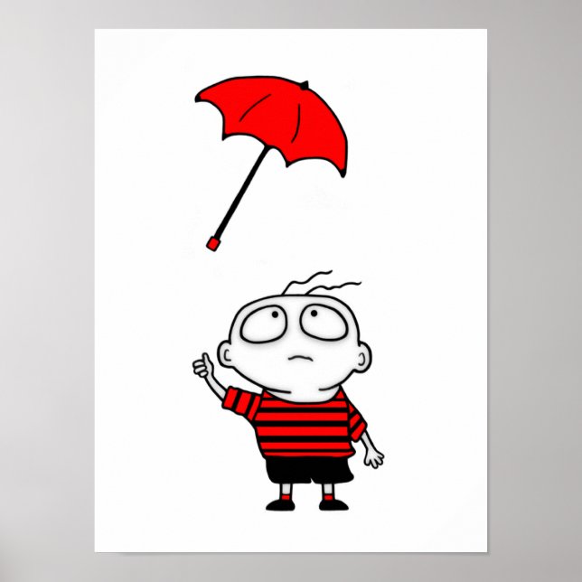 Paraplypojke Poster (Framsidan)