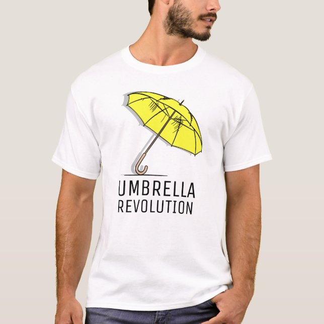Paraplyrevolution T Shirt (Framsida)