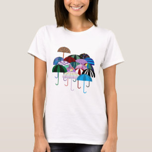 Paraplyskjorta för kvinnor t shirt