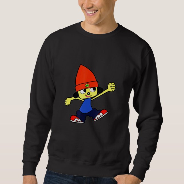 Parappa The Rapper Lång Ärmad Tröja (Framsida)