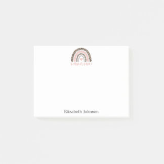 ParaProfessional Para Pro Rainbow Gift Post-it Block