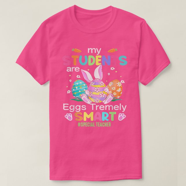 Paraprofessionell min Studenter är Eggs Trevery Sm T Shirt (Design framsida)