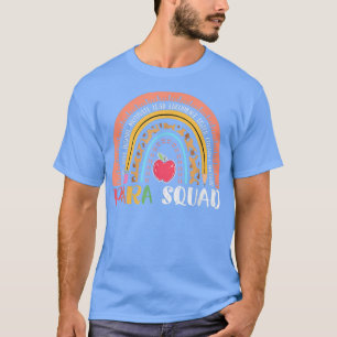 Paraprofessionell Para Squad Teacher Crew Boho Rai T Shirt
