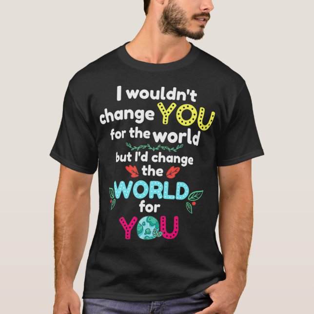 Paraprofessionell Speciell Education Teacher Gift  T Shirt (Framsida)