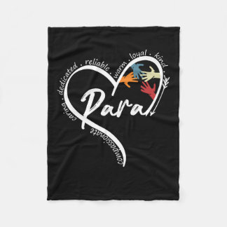 Paraprofessionella grafiska t-shirts tops tillbaka fleecefilt