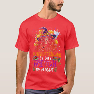 Paraprofessionellt efter daglig stigning vid nattl t shirt