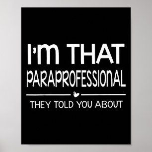 Paraprofessionellt sa de om Para Poster