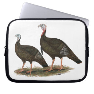 Parar den östliga vilden för kalkoner laptop sleeve