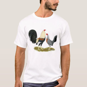 Parar modig fågel för grå färg tee shirt