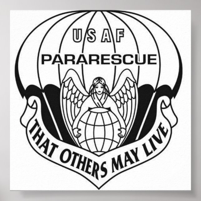 Pararescue Poster (Framsidan)