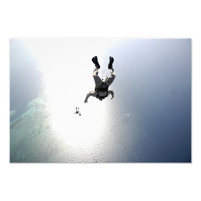 Pararescuemen i den amerikanska Luft-styrkan Fototryck (Framsidan)