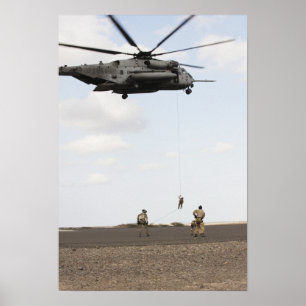 Pararescuemen i luft-styrkan genomför stridsarrang poster