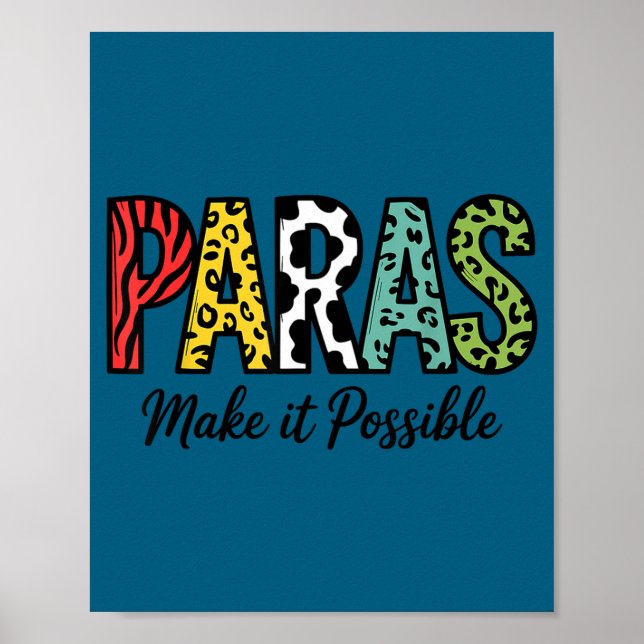 Paras gör det möjligt för lärarassistent poster (Framsidan)
