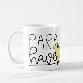 Paras har hjärtamuggen kaffemugg