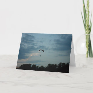 "Parasailer" Hämta brunstkort Kort