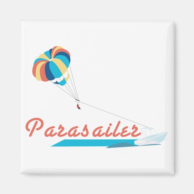 Parasailer Magnet (Framsidan)
