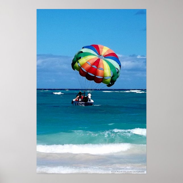 Parasailing Joy Poster (Framsidan)
