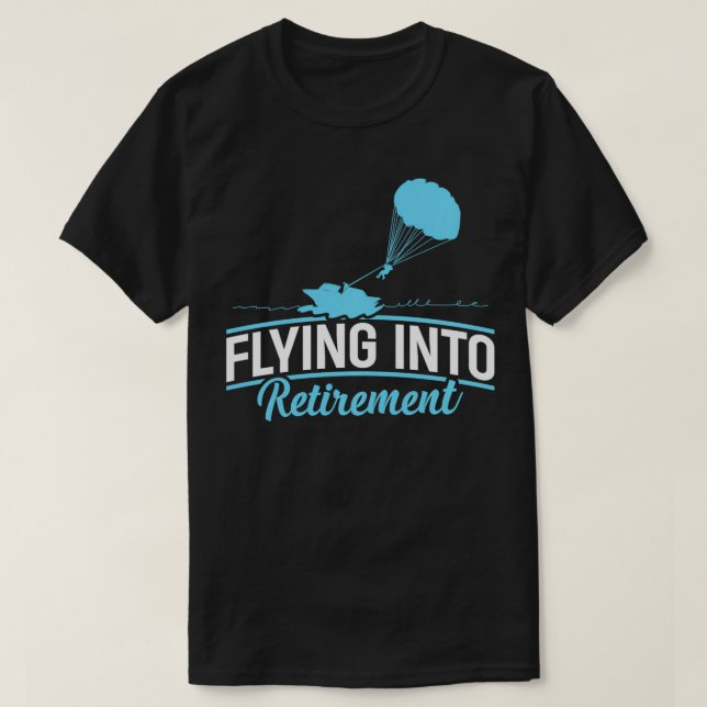 Parasailing Ornament Parakiting Kit Parakiter Para T Shirt (Design framsida)