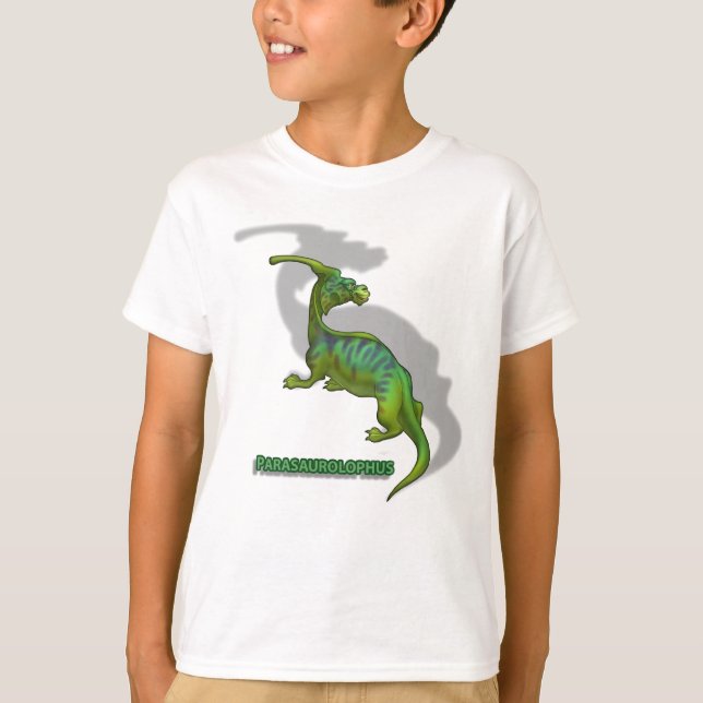 Parasaurolophus Dinosaur T-shirt (Framsida)