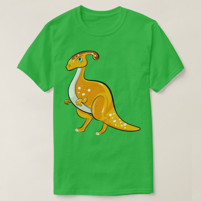 Parasaurolophus Illustration T Shirt (Design framsida)