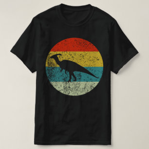 Parasaurolophus retro vintage silhouette 70s t shirt