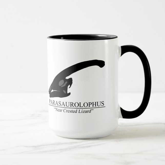 Parasaurolophus Skull Mugg (Höger)