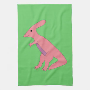 Parasaurolophus towel kökshandduk