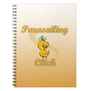 Paraserande Chick Anteckningsbok