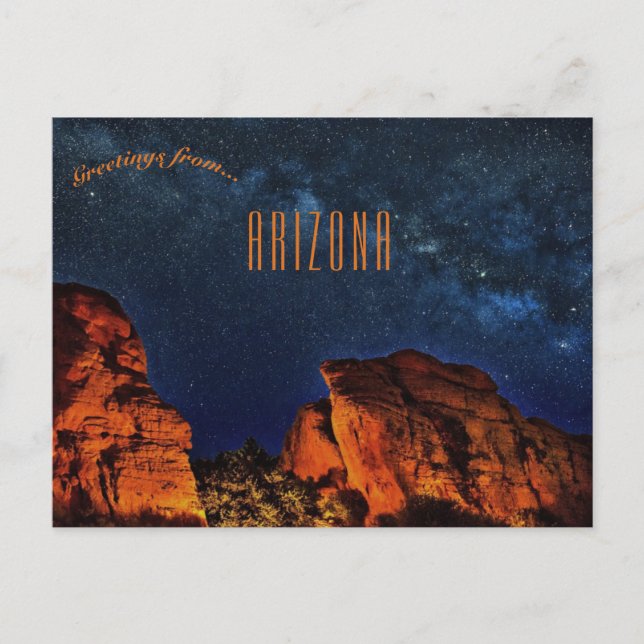 Parashant National Monument Grand Canyon Arizona Vykort (Framsida)