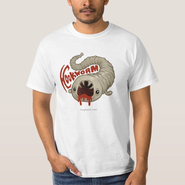PARASIT: Hookworm (Necator) Tee Shirt (Framsida)