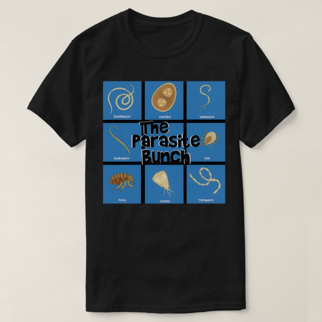 Parasite Bunch T Shirt (Design framsida)
