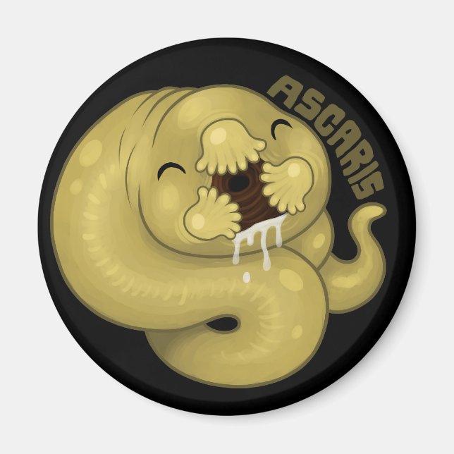 PARASITER: Ascaris Magnet (Framsidan)