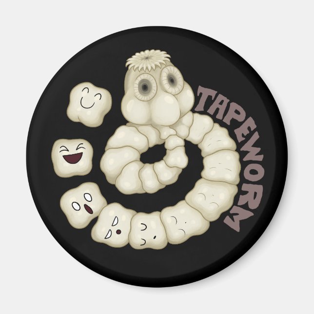 PARASITER: Tapemaskar Magnet (Framsidan)