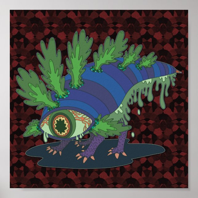 Parasitmonster  poster (Framsidan)