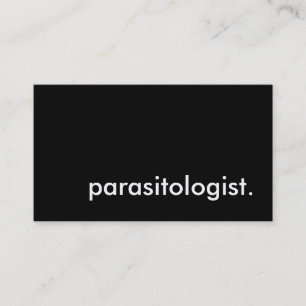 parasitolog. visitkort