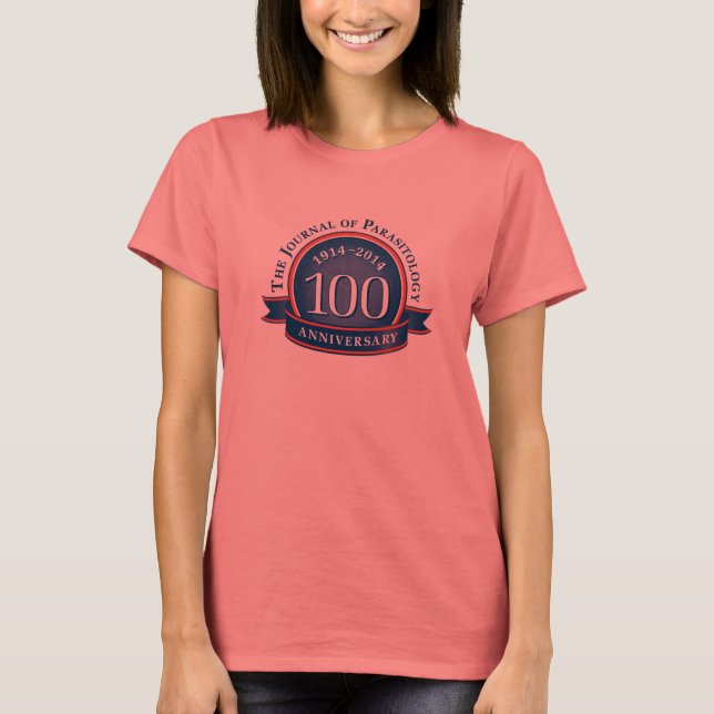 Parasitologernas Journal 100-årsjubileum T Shirt (Framsida)