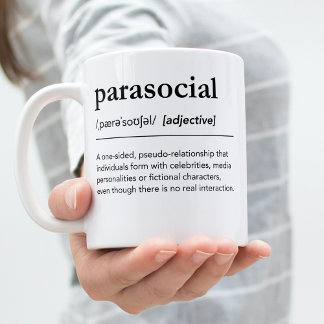 Parasocial relation GenZ Vocabulary Kaffemugg