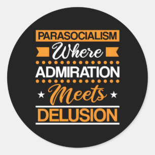 Parasocialism är en illusion av aktivering utan nå runt klistermärke